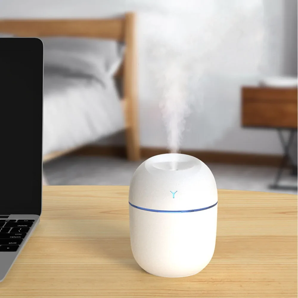 Mini humidificateur d'air à ultrasons blanc