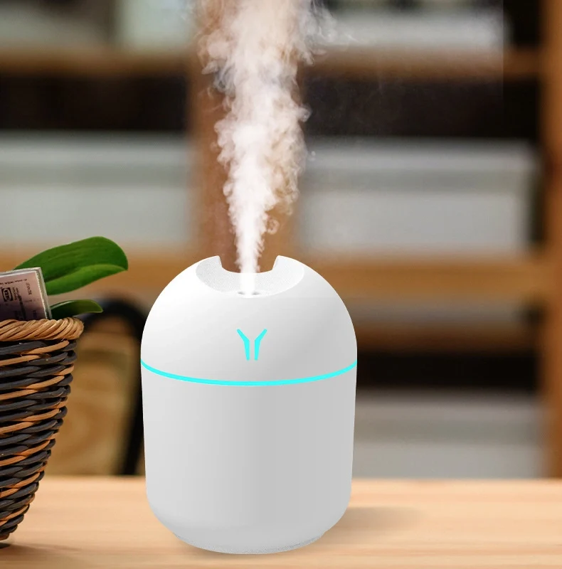 Mini humidificateur d'air à ultrasons blanc