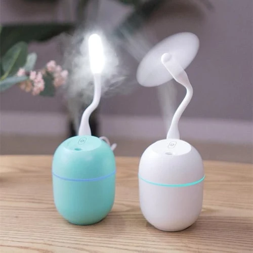 Mini humidificateur d'air à ultrasons blanc