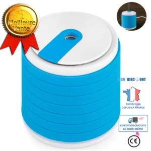 TD® Mini Humidificateur LED en USB ultrasonique Arôme - Traitement purificateur d'air pour maison chambre