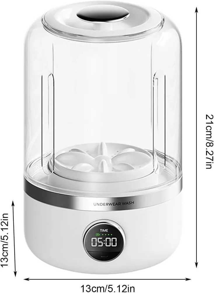 Mini Machine à Laver Portable – Sous-vêtements & Chaussettes