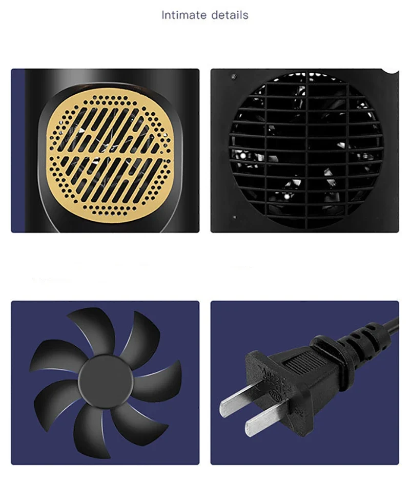 Mini Radiateur & Chauffage Électrique Silencieux