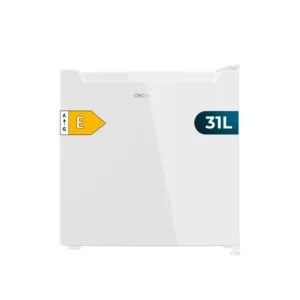 Mini réfrigérateur convertible Bolero 31 L Dual White Cecotec classe E economie d energie