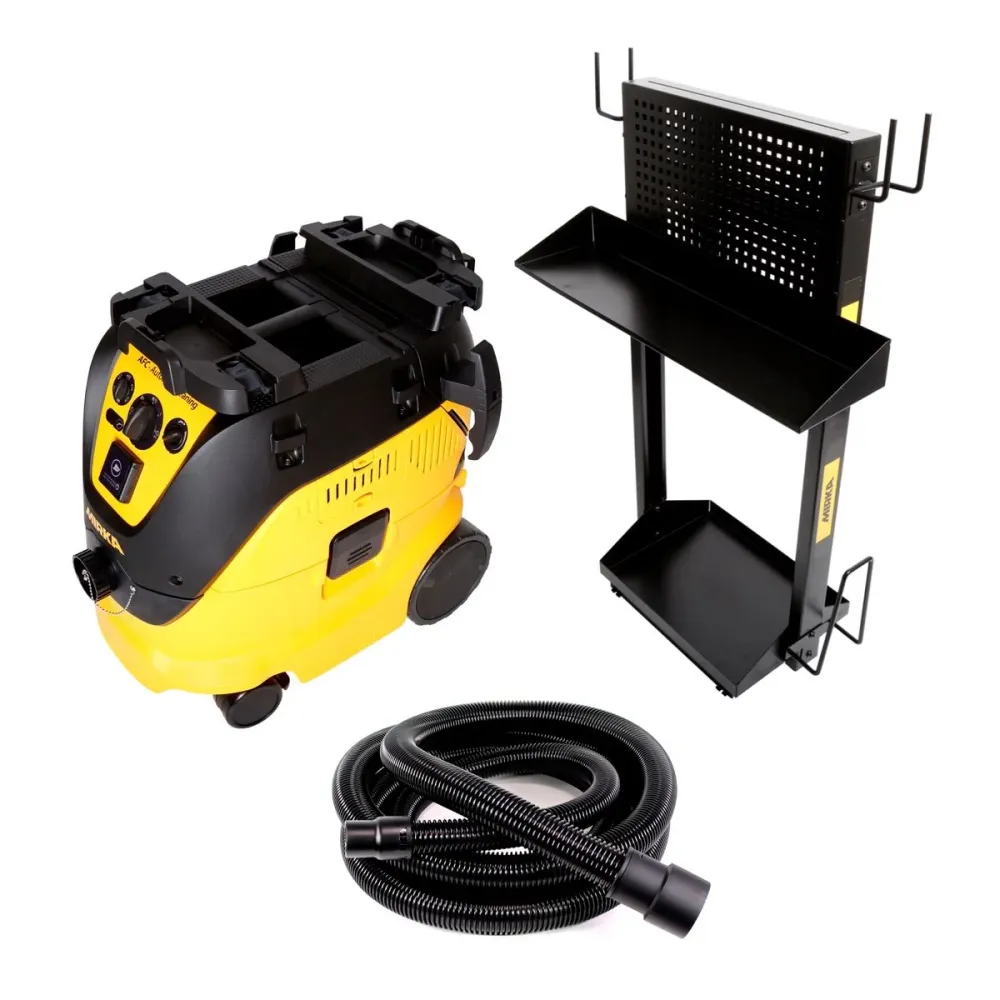 Aspirateur industriel Mirka 1230 M AFC aspirateur eau et poussière Auto Clean classe poussière M 30l 1200W + tuyau d'aspir...