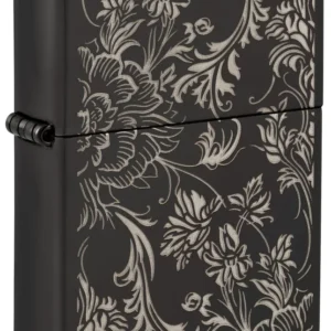 Modèle Filigrane floral en Acier inoxydable brossé