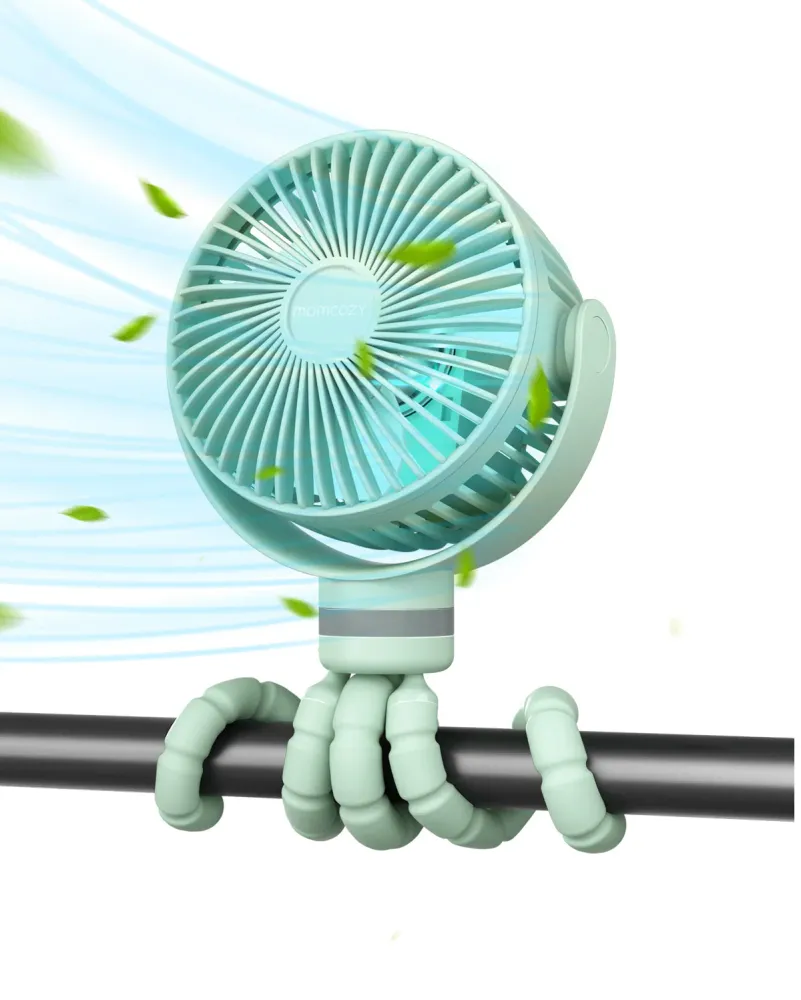 Ventilateur de poche USB rechargeable pour le voyage Momcozy