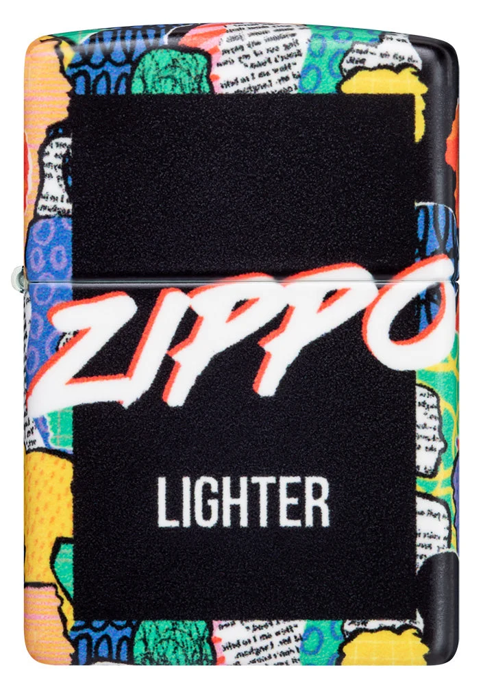 Motif Foule Zippo pour Cuisine équipée
