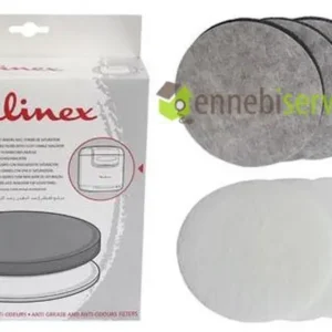 Moulinex Antigrasso + Anti -oodore 6 PC Filtre Filtre