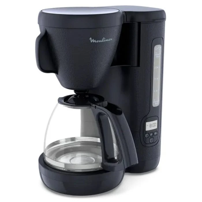 Cafetière Moulinex FILTRE PROGRAMMABLE 15TASSES Bleu Nuit