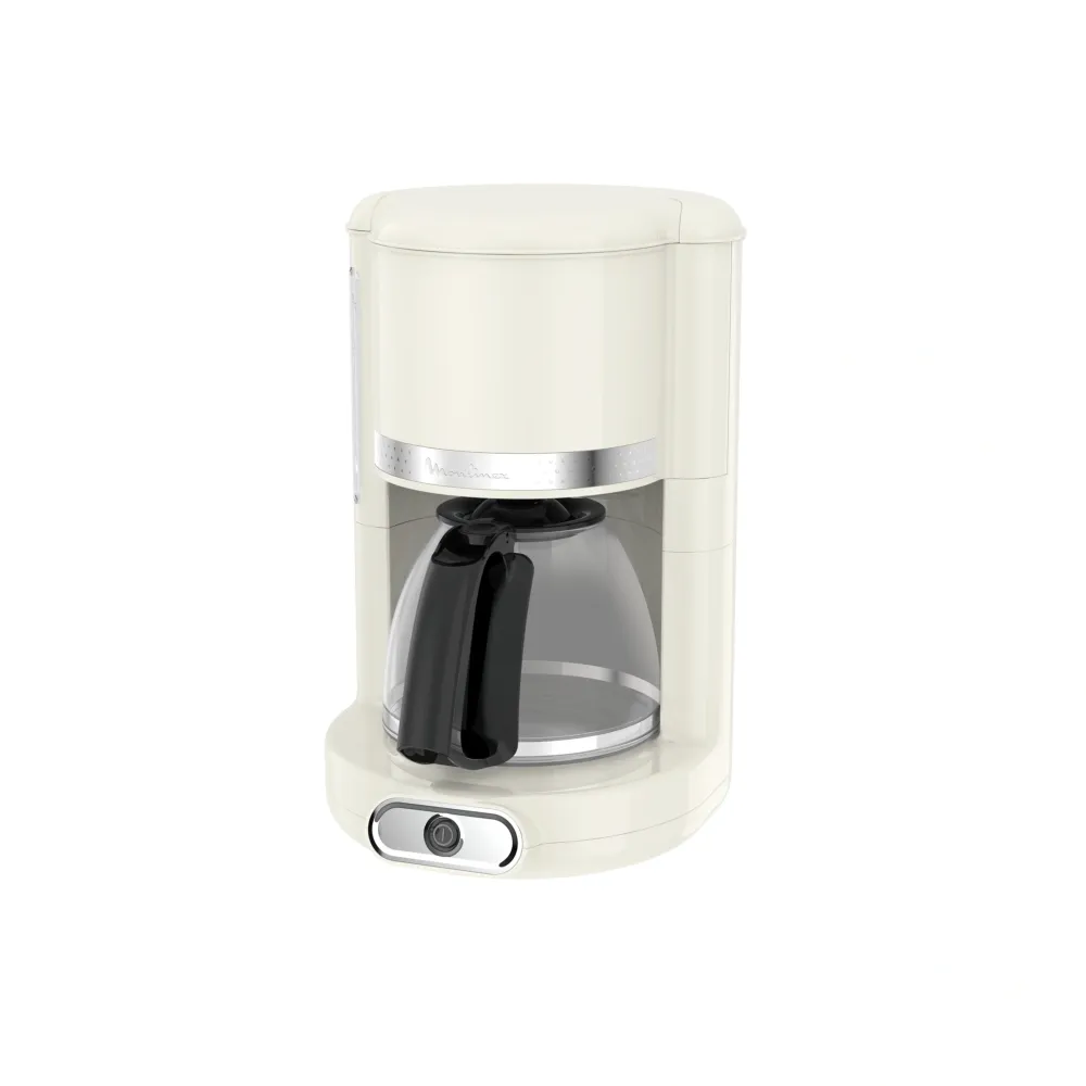 Cafetière Soleil 10 à 15 Tasses Blanc MOULINEX