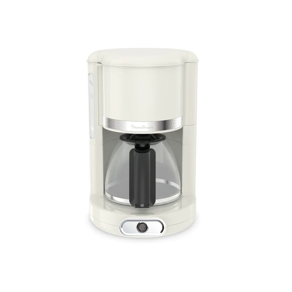 Cafetière Soleil 10 à 15 Tasses Blanc MOULINEX