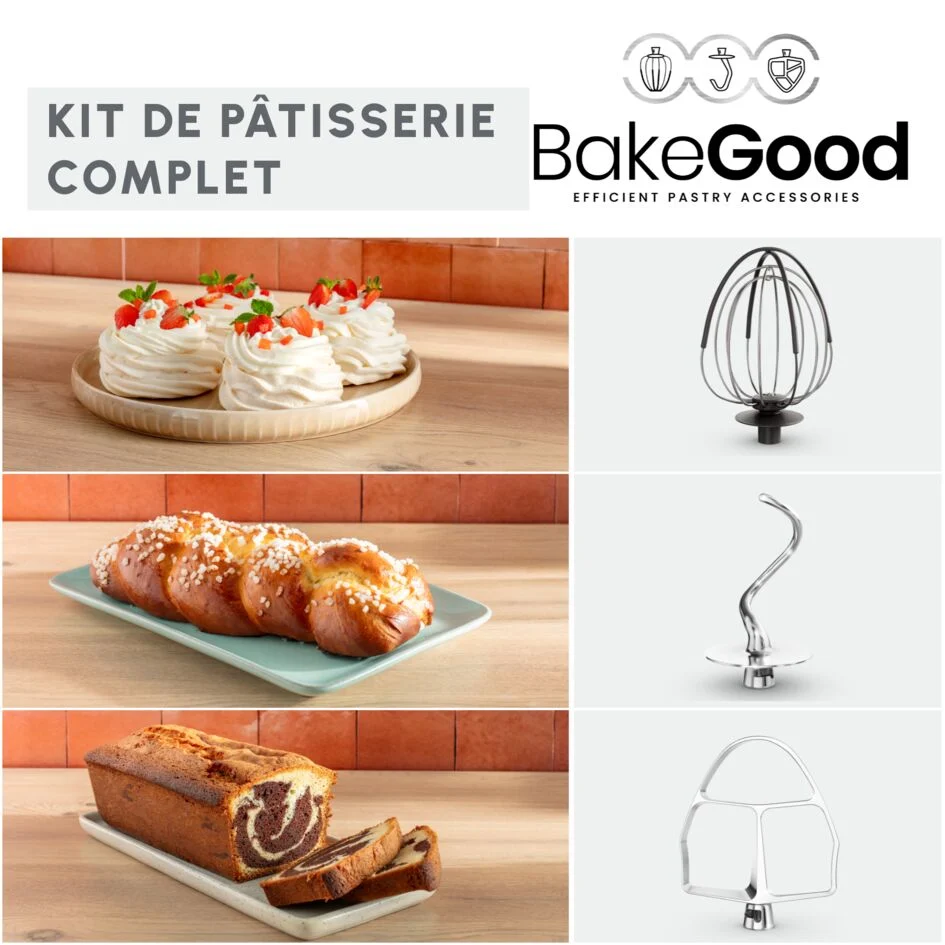 Robot Pétrin Master Chef Bake Partner 1100W MOULINEX