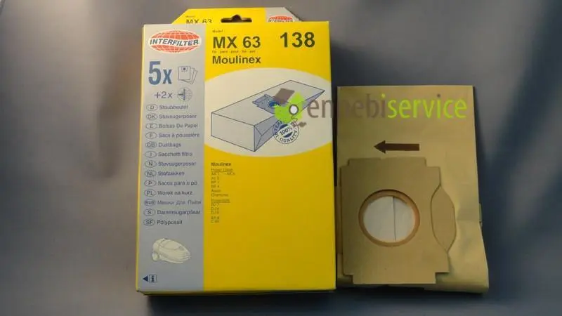 MX63 MOX206 Sacks Sacks