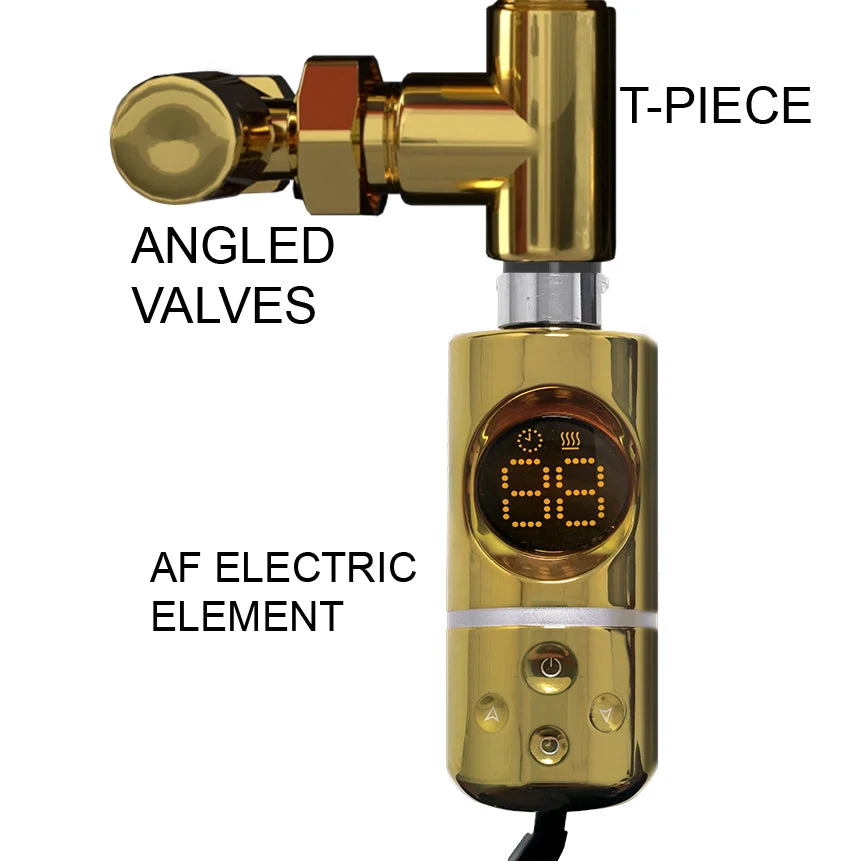 Kit de chauffage électrique à double combustible de type AF, sèche-serviettes thermostatique, élément chauffant à immersio...
