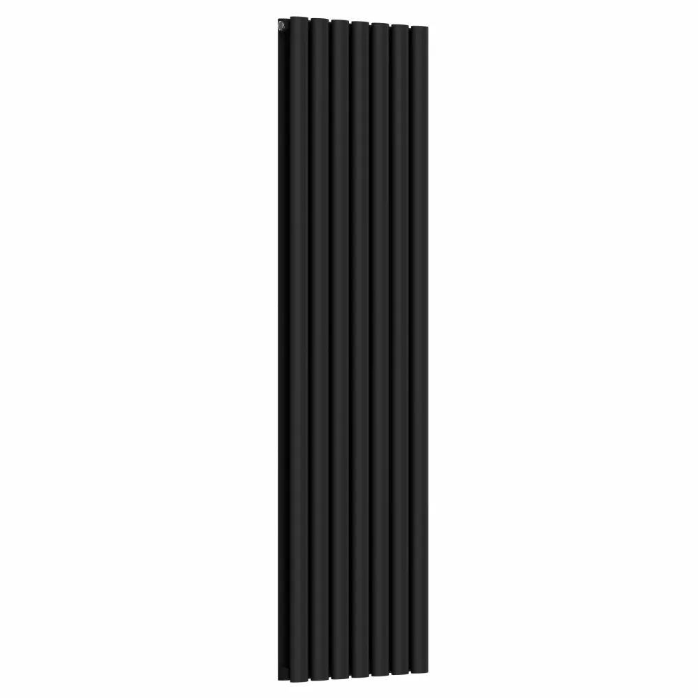 Radiateur vertical double colonne design noir 420 mm x 1 600 mm, 4 607 BTU Myhomeware