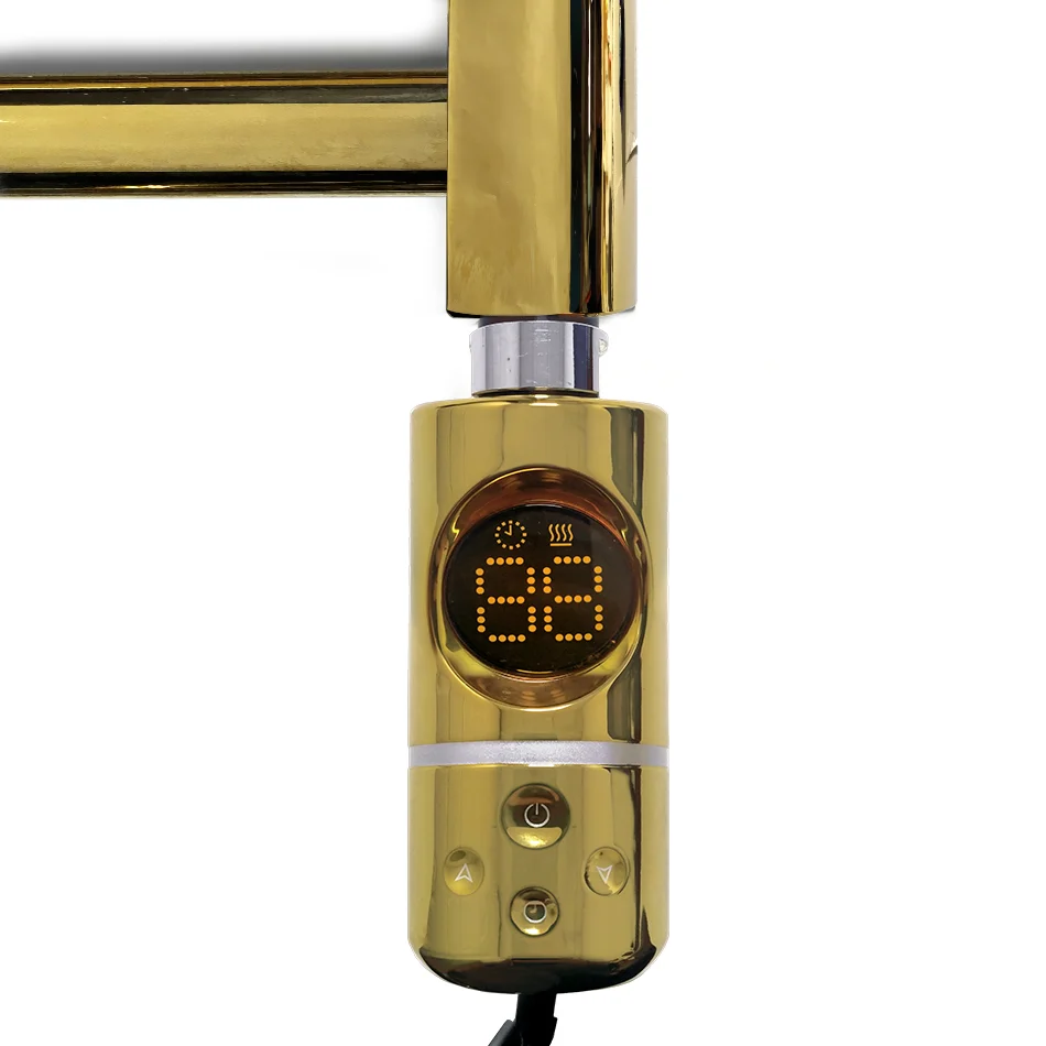 Sèche-serviettes thermostatique de type AF, élément chauffant électrique à immersion, couleur or Myhomeware