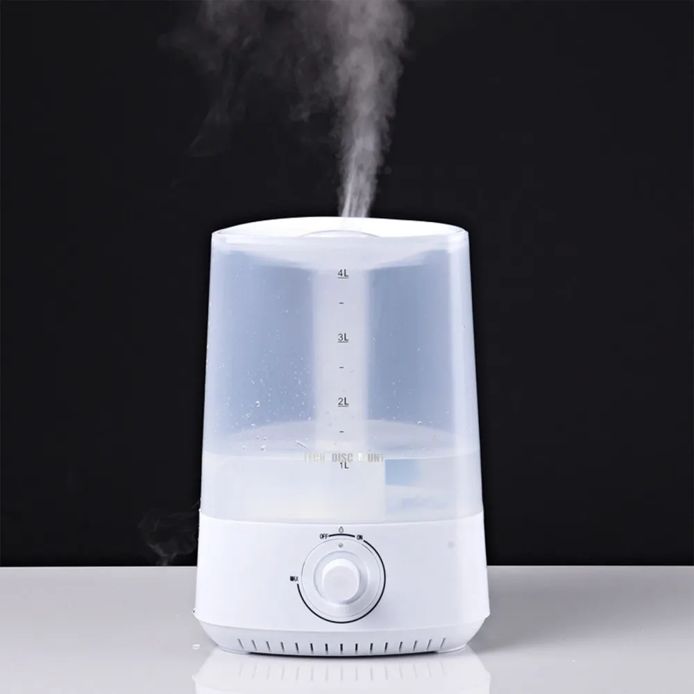 TD® Nébuliseur à ultrasons à grand volume de brouillard avec eau et humidificateur d'air domestique de grande capacité