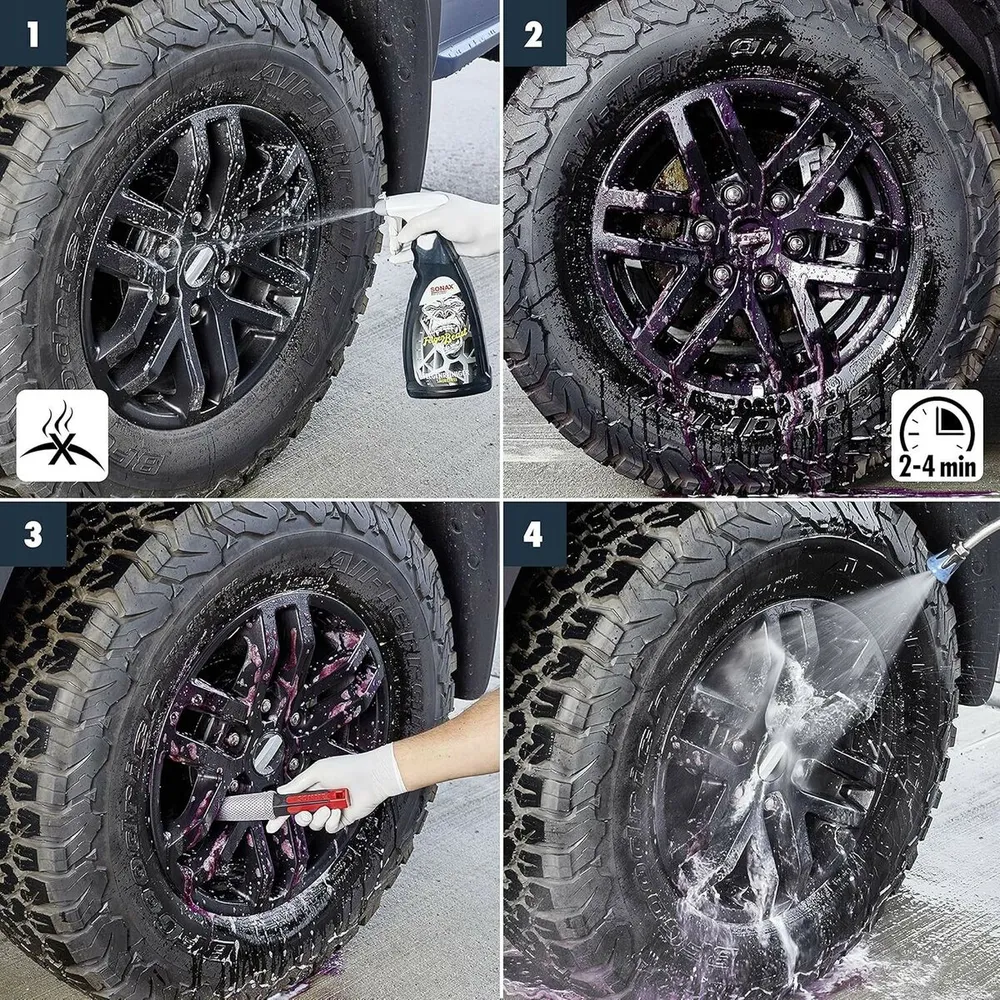 Nettoyeur de pneus Sonax Beast 1 L