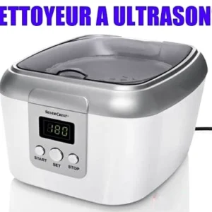 Nettoyeur à ultrasons minuterie led neuf et garantie