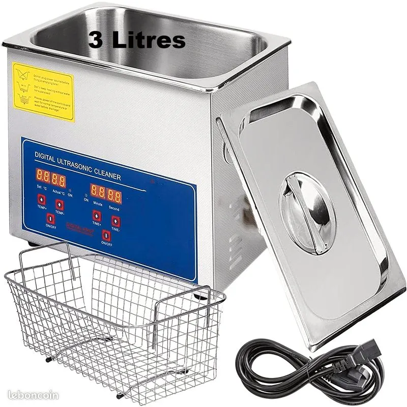 Nettoyeur ultrasons PRO bac 3 litres neuf et garantie