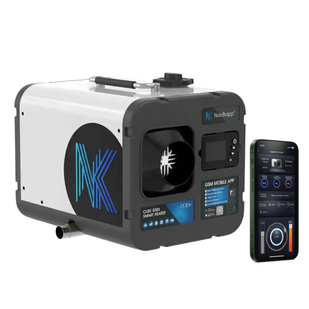 Cube GSM 4G/5G Chauffage à air diesel 5kW & 8kW 2.0 Nordkapp®