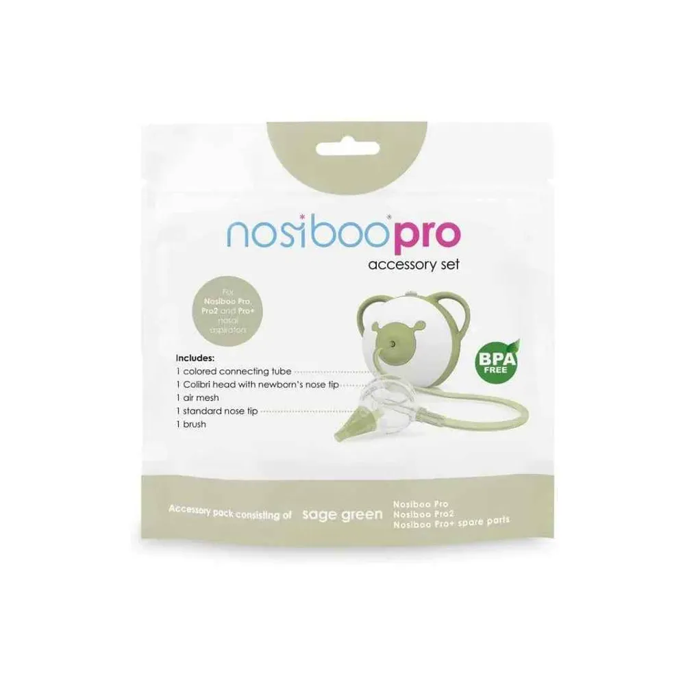 Nosiboo® Set d’accessoires pour aspirateur nasal Pro Sage