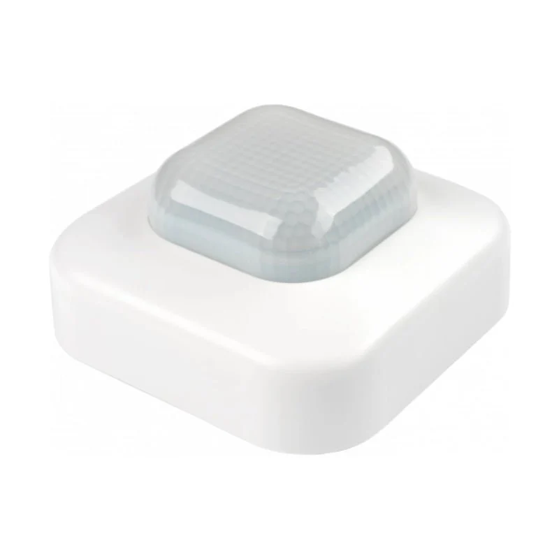 Détecteur de Mouvement Carré IP20 Blanc 20m 360° 220V Optonica
