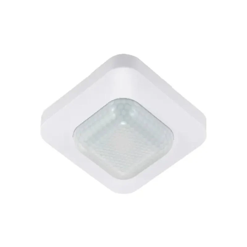 Détecteur de Mouvement Carré IP20 Blanc 20m 360° 220V Optonica