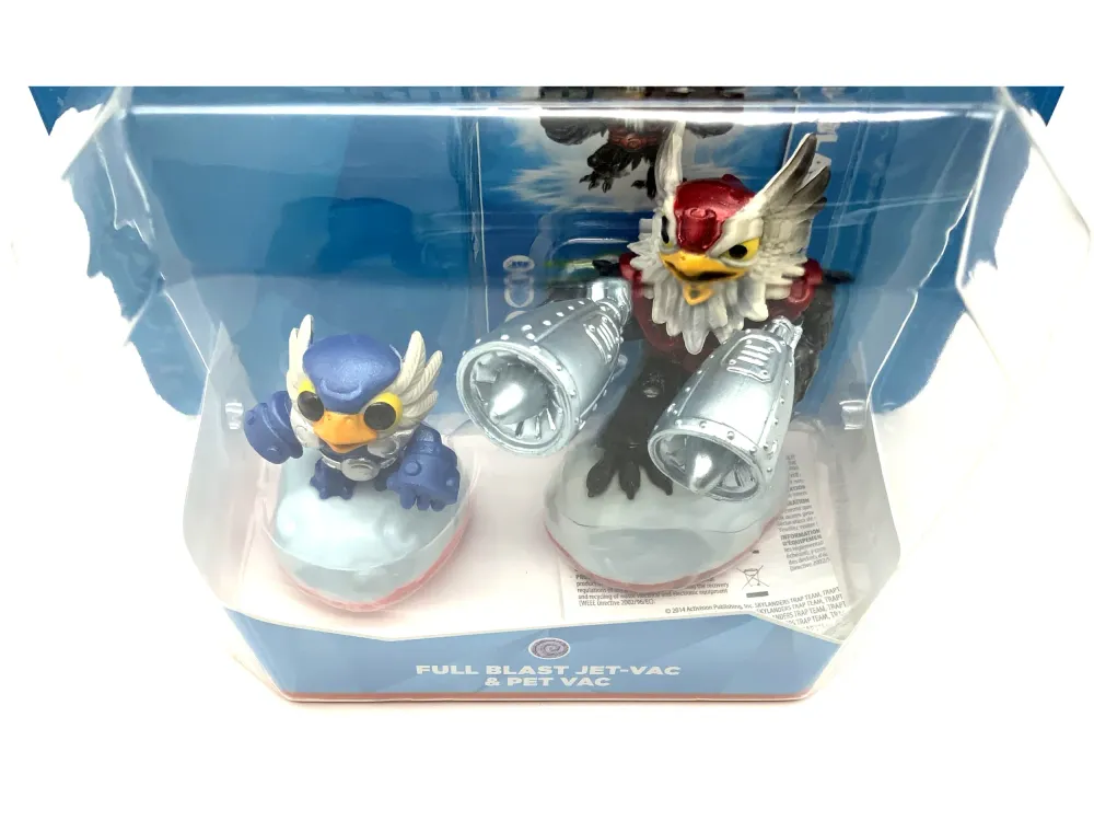Pack Duo Aspirateur Jet et Aspirateur Pet Skylanders Trap Team Full Blast