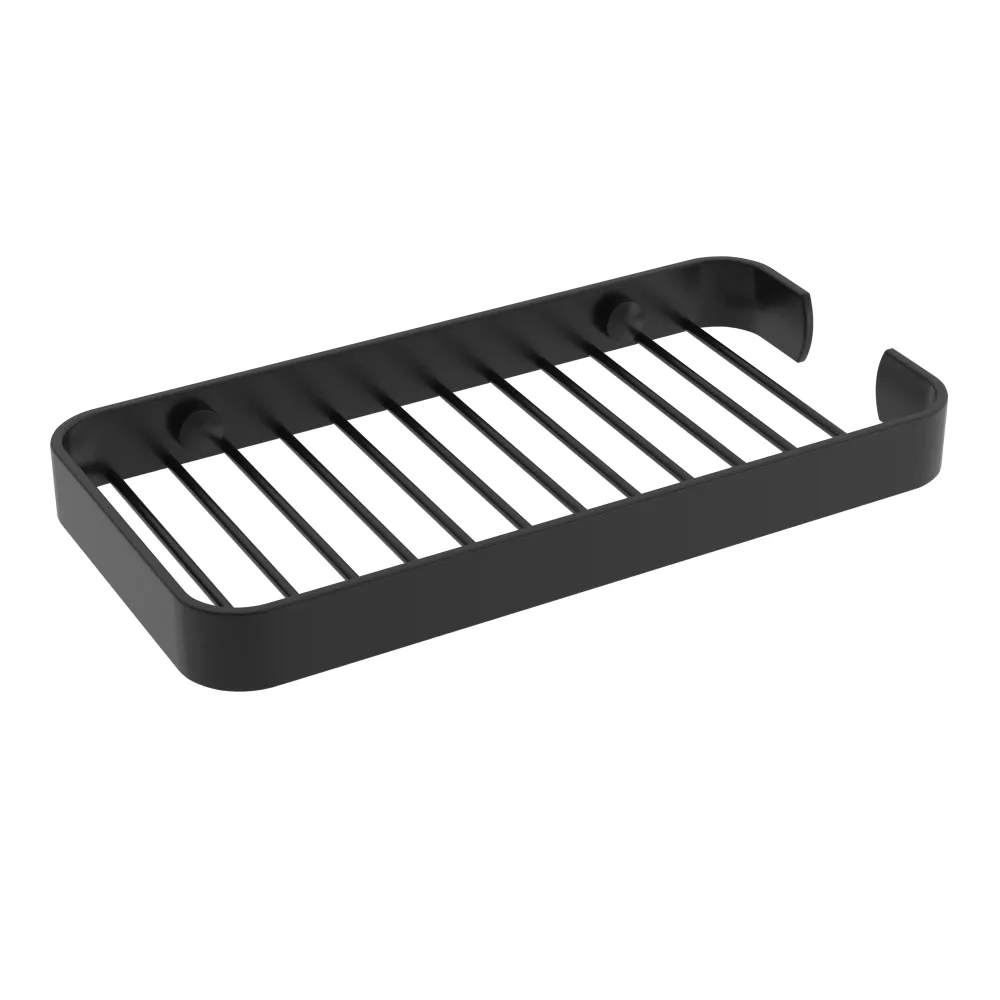 Panier de douche - Noir mat