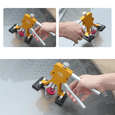 Parfait pour enlever la plupart des bosselures mineures et / ou même des bosselures majeures