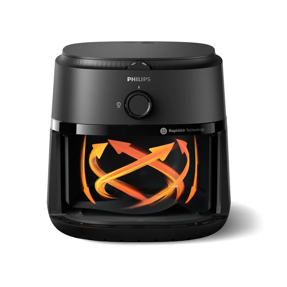 Philips 1000 Series Analog 6.2L Airfryer Noir jais