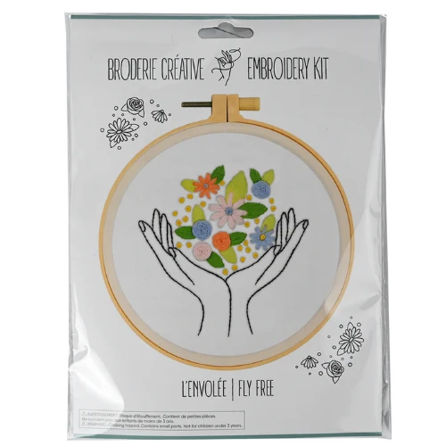 Kit de broderie - L'envolée Pierre Belvédère