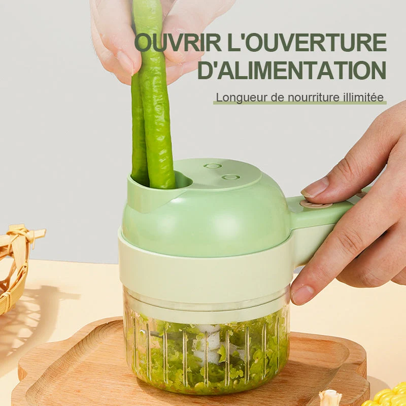 Pilon à ail électrique sans fil