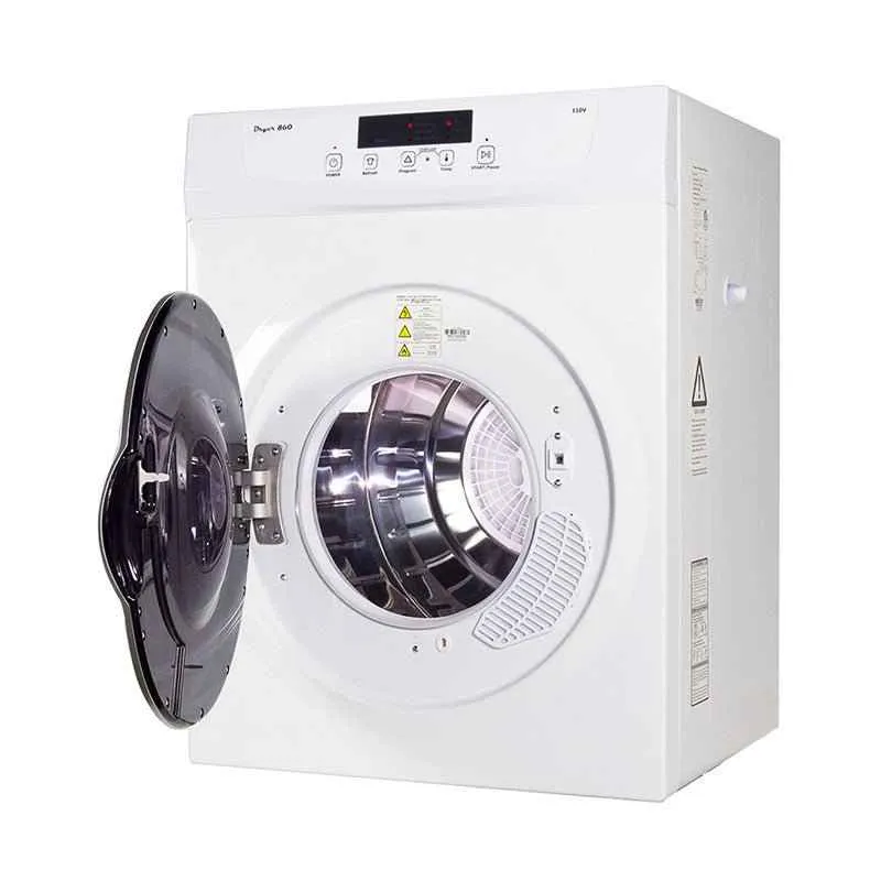 Sécheuse à linge ventilée Equator de 4 pi³ pour VR – Montage mural, blanc/argent, 18-860 Pinnacle Appliances