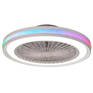Plafonnier ventilateur GAMER PM blanc Mantra 8291
