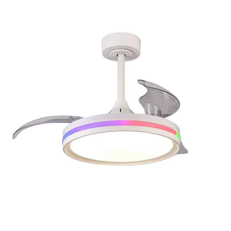 Plafonnier ventilateur NORTH blanc Mantra 8729