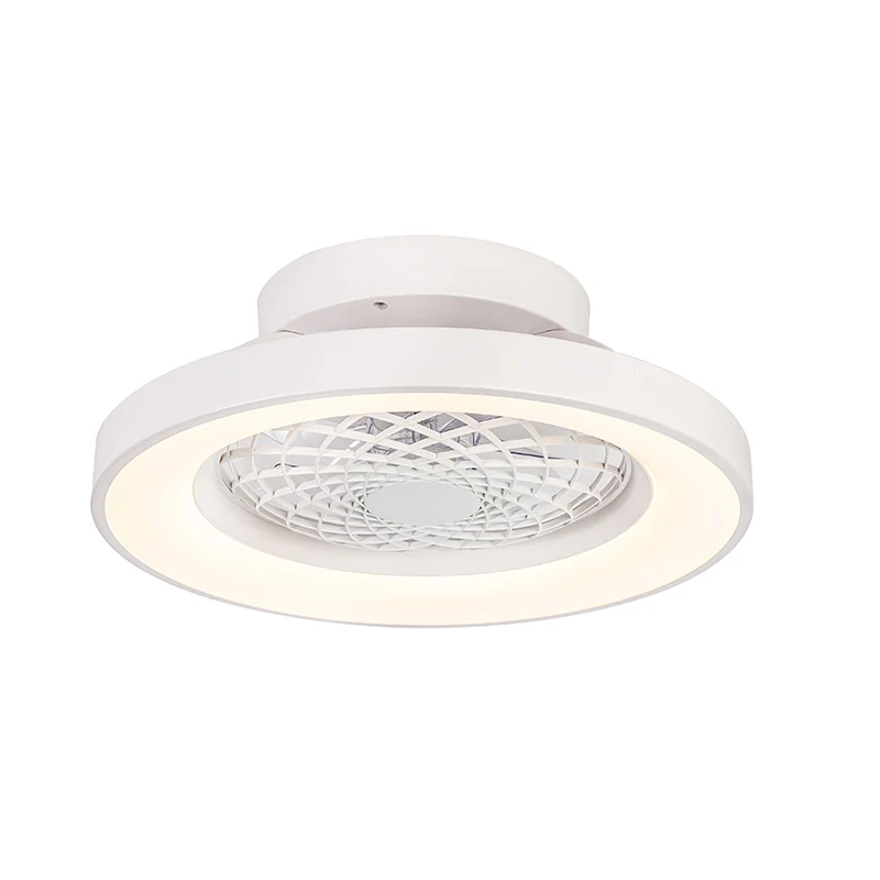 Plafonnier ventilateur Tibet mini blanc Mantra 7804