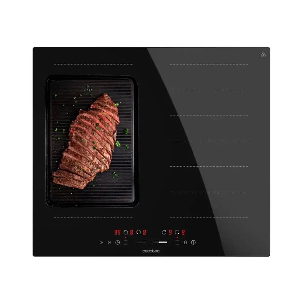 Plaque induction flexible 7200W Cecotec puissance sécurité et polyvalence pour la cuisine