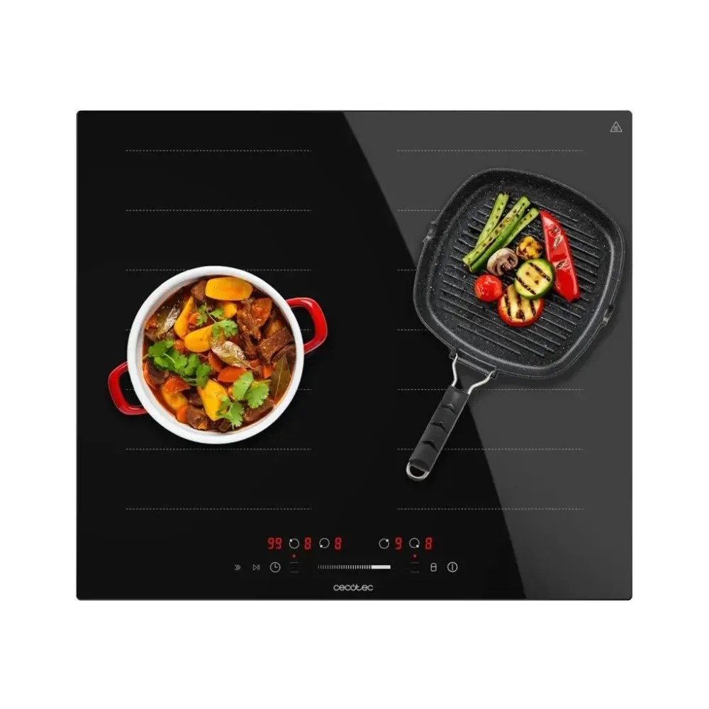Plaque induction flexible 7200W Cecotec puissance sécurité et polyvalence pour la cuisine