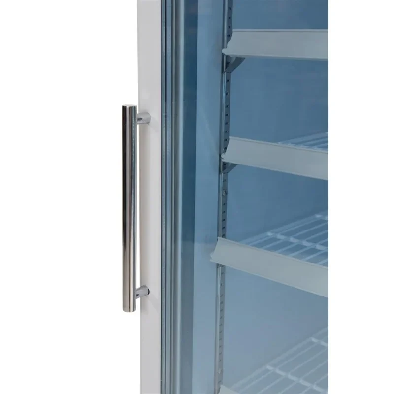 Armoire de congélation Polar série G 412 Litres avec porte vitrée, blanche