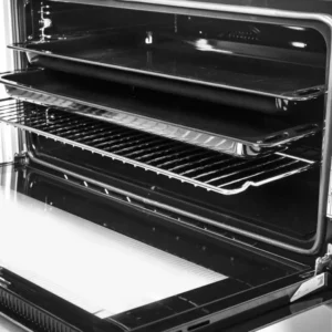 Poêle à gaz autoportant Wiggo WO-E909R(WX)-2 - 90 cm - Blanc