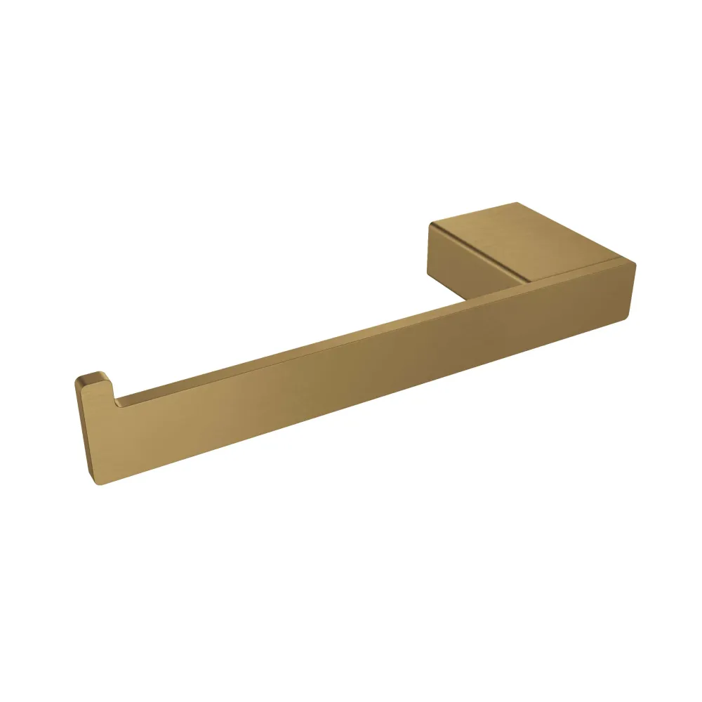 Porte-papier toilette Cinder - Or brossé foncé (poteau droit)