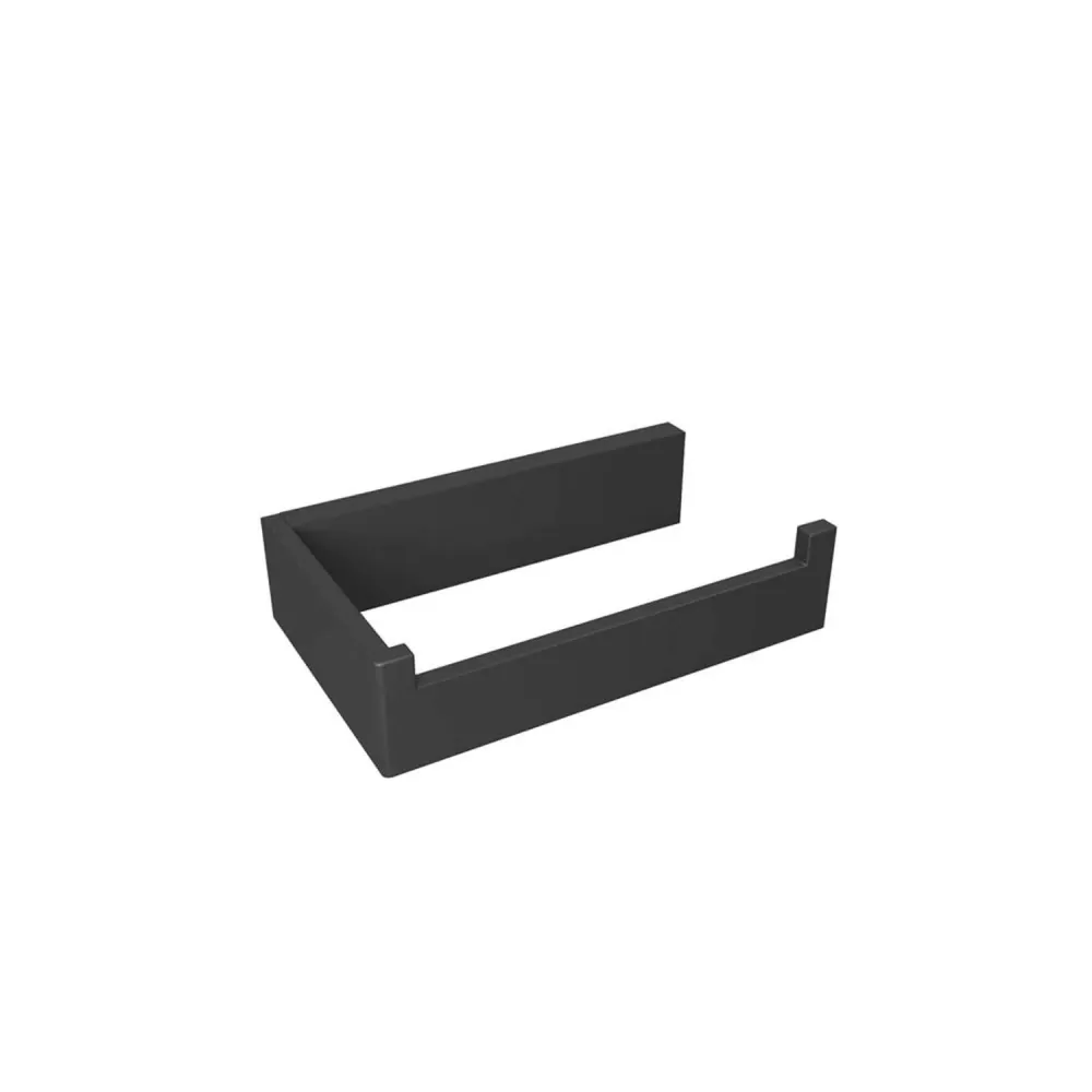 Porte-papier toilette Erupt - Noir mat