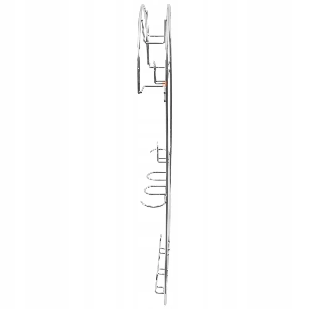 Porte-tuyau d'aspirateur en argent - Grand - Anthracite