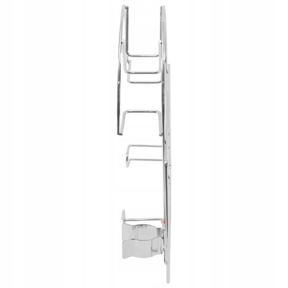 Porte-tuyau d'aspirateur en argent - Petit - Anthracite