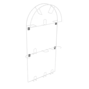 Porte-tuyau d'aspirateur - Grand - Blanc