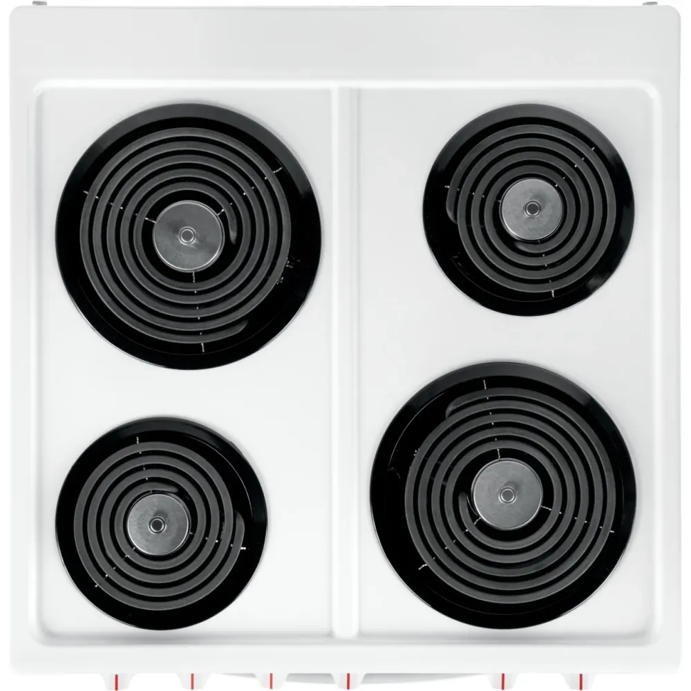 Professionnel Frigidaire Cuisinière amovible électrique de 24 pouces avec technologie convection FCFC241CAW