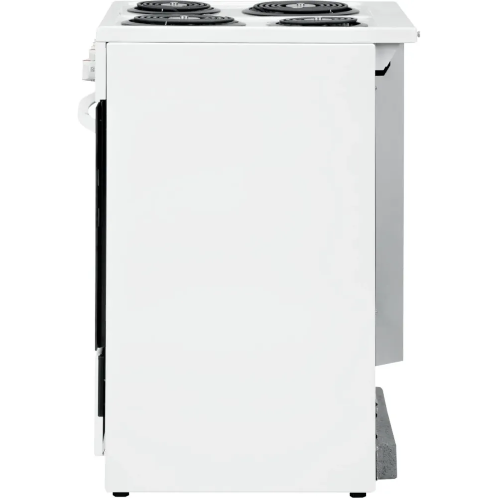 Professionnel Frigidaire Cuisinière amovible électrique de 24 pouces avec technologie convection FCFC241CAW