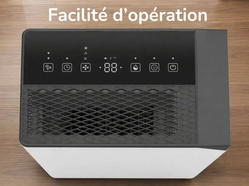 Déshumidificateur ESSENCIA -100 pintes/jour -5.5 L Protech Allergies